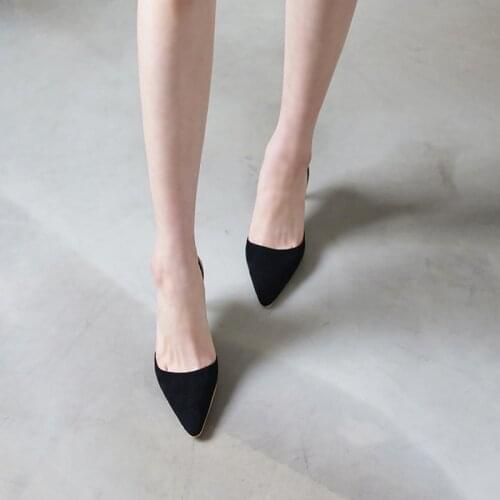 2020 Autumn New Style Fashion Woman Shoes High Heels Sexy Wild Women' L Wear Shoes Heels Sandals Size 33-42