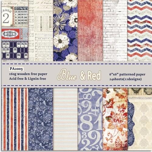 24Pcs/Lot Purple Numbers Retro Material Papers DIY Scrapbooking Album Diary Gift Decorative Paper Scrapbooking Paper