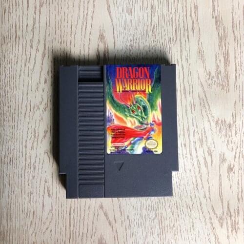 Dragon Warrior - 72 pins 8bit game cartridge