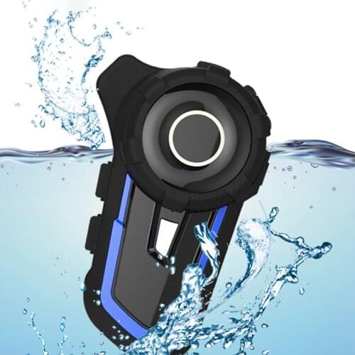 1000M Long Distance Bluetooth Motorcycle Helmet Intercom Headsets BT Wireless Communication Intercomunicadores Motorbike Music