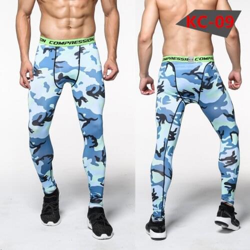 21 style Motorcycle camouflage fitness pants men stretch quick-drying sports trousers running cycling basketball exercise tights