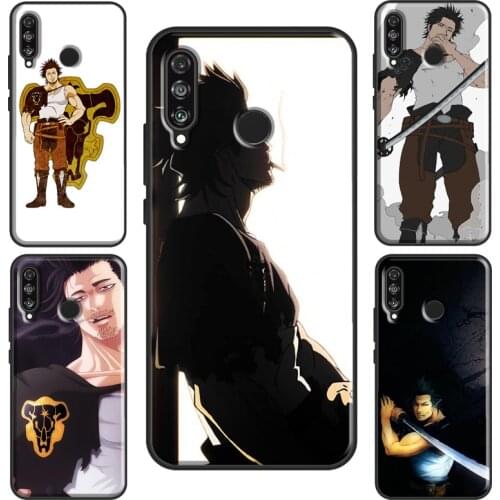 Yami Sukehiro Black Clover Case For Huawei Nova 5T P20 P40 P30 Lite Mate 10 P Smart 2019 Y6 Honor 9X 8X 8A 10i 20
