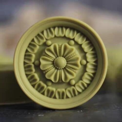 Great-Mold Round Handmade Soap Mold Silicone Mold for Natural Soap Making