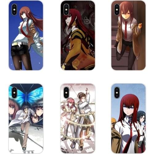 For Xiaomi Redmi 4A S2 Note 3 3S 4 4X 5 Plus 6 7 6A Pro Pocophone F1 fashoin game Steins Gate Accessories Phone Cases Covers
