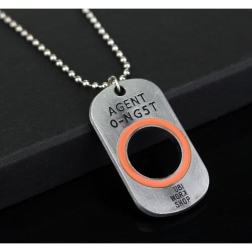 Dongsheng Fashion Jewelry PS4 Game Tom Clancys The Division Letter SHD Necklace Pendant
