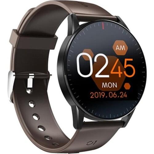 Full Touch Screen Smart Watch Heart Rate Monitor Fitness Tracker Call Reminder Remote Camera Music Control for Cell Phones