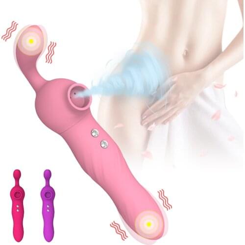 Multi-frequency Sucking Vibrator G-Spot Stimulation Female Massager Masturbator Sex toys for Women Adult Toys