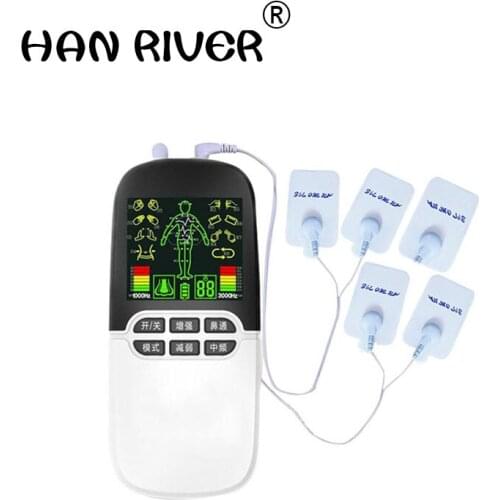 Multi-Functional Dual-Output Muscle Stimulator Tens Acupuncture Physiotherapy Massage Machine EMS/Abs Massager Health Fat Burner