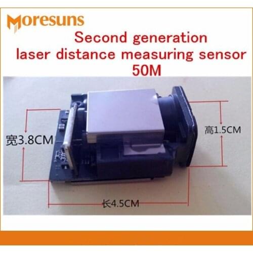 Fasr Free Ship Second Generation laser Distance Measuring Sensor Module 50M +-1mm Max frequency 20HZ Laser Ranging Sensor