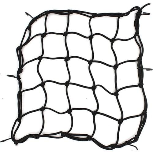 Motorcycle Luggage Net Bike 6 Hooks Hold down Fuel Tank Luggage Mesh Motorcycle Bike 6 Hooks Tank Helmet Web Car styling