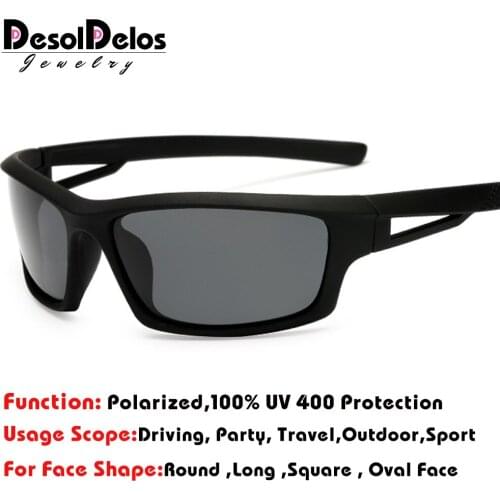 Polarized Night Driving Glasses For Men Anti Glare Safety Night Vision Square Sunglasses Eyewears Gafas De Sol G027