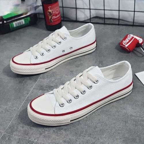 Breathable Mens Sneakers 2021 Casual Canvas Man Shoes Summer Shoes Men Lace Up Flats Shoe Male Low Top Flats Footwear White