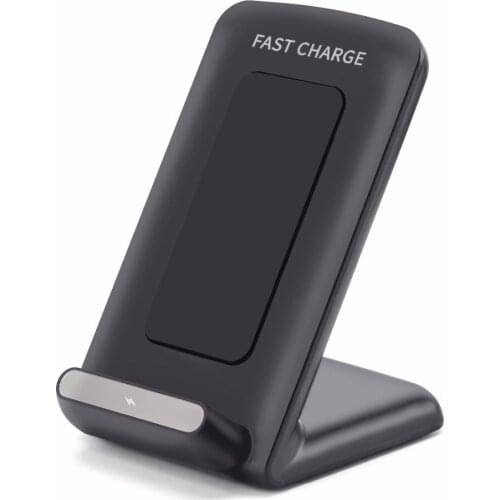 Fast Wireless Charger Desktop Wireless Quick Charger Stand 10W for Galaxy Note8,S8,S8 Plus,S7 Edge,S7, for iPhone 8/8 Plus/X etc