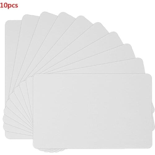 2021 New 10PCS NFC NTAG215 White Card For TagMo Tags Chip Stickers Tag Lable Forum Type2 Sticker for NFC Enabled Devices