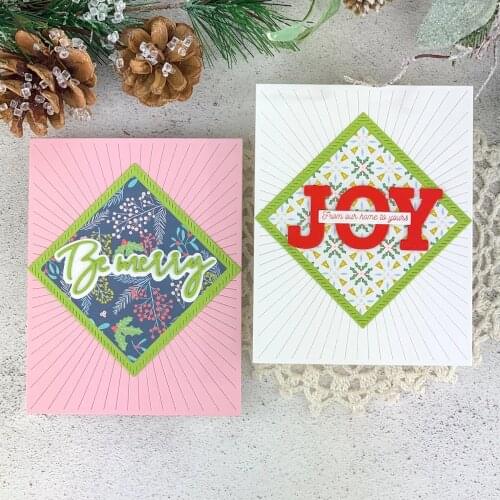 New Dotted square frame metal Cutting Dies Stencils DIY Scrapbooking Paper/photo Cards Embossing Dies