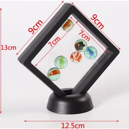 New Arrival Membrane Earring Ring Necklace Display Holder Gift Packaging Box Jewellery Stone Floating Presentation Organizer