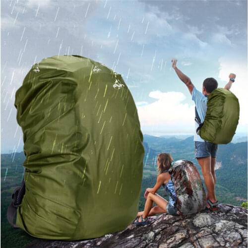 Rain Cover Backpack 35L 45L 50L-60L 70L Waterproof Bag Camo Tactical Outdoor Camping Hiking Climbing Dust Raincover