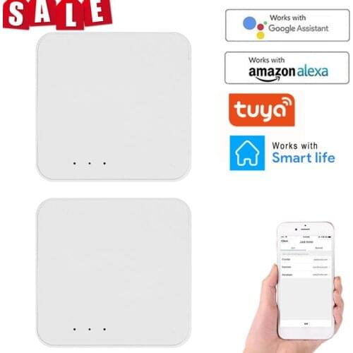 Tuya ZigBee Smart Hub, Wireless Gateway Bridge For App Voice Remote Control, Works With Alexa Google Home Assistant
