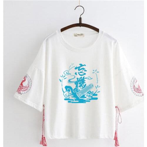 Unisex Anime Mo Dao Zu Shi Grandmaster of Demonic Cartoon Funny Short Sleeves Costume For Women Men Couples Creative Souvenir