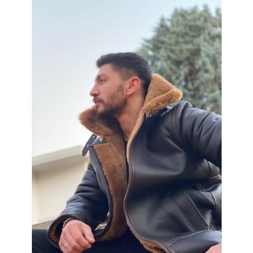Yasin Antilop Mens Sheepskin Jackets China