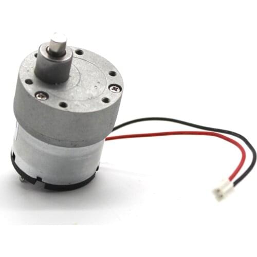 1pc 500 DC Geared motor,6mmD type shaft high torque motor, metal gear box DC 6-12V motor,for Toy and robot model