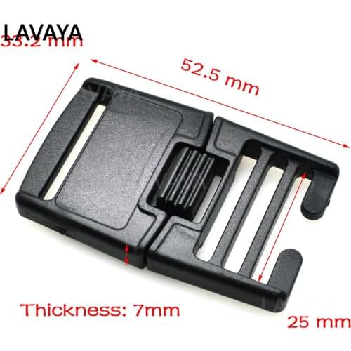 1pcs/pack Pack 1" Webbing Center Release Buckle for Outdoor Sports Bags Students Bags Luggage