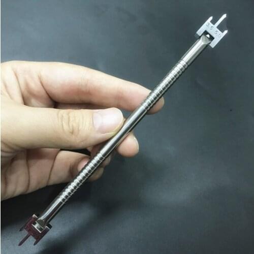 1pc High Quality Fully Adjustable Dental Orthodontic Bracket Positioning Height Wick Gauge Instrument Tool