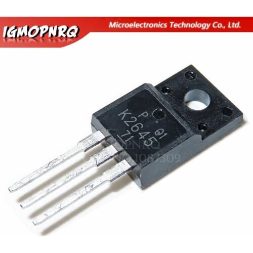 10pcs 2SK2645 TO-220F K2645 TO-220 600V 9A 1.2 TO220F MOSFET N-Channel transistor new original