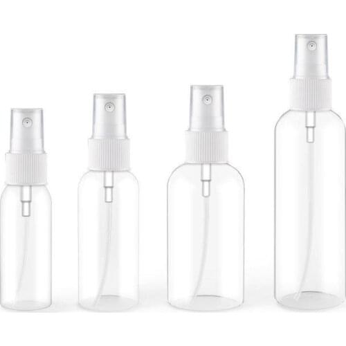 10pcs 15ml 20ml 30ml/1oz HDPE Empty Solid White Atomizer Mist Spray Bottle