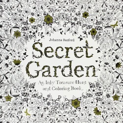 24 Pages Secret Garden Antistress Adults Coloring Books Iibros Infantiles Livros Livre Kids Art Book Libri Colorear Adultos