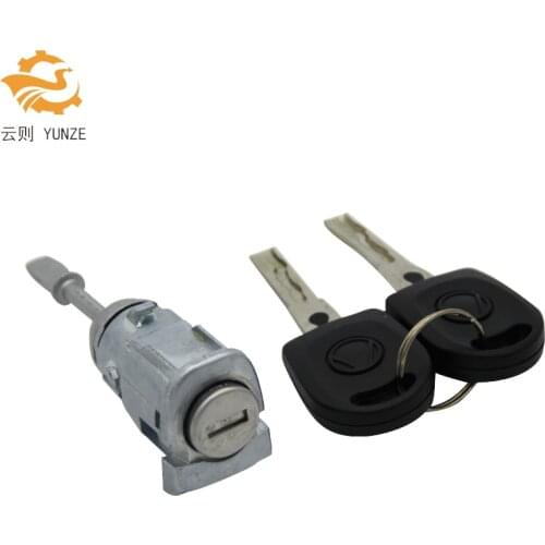3B0837167 for VW PASSAT SEAT TOLEDO LEON AROSA LUPO LEFT DOOR LOCK BARREL CYLINDER with 2 KEYS