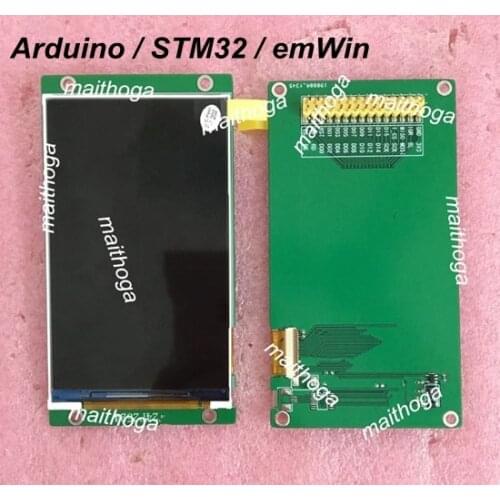 IPS 4.0 inch 16.7M TFT LCD Color Screen (Board/No Board) R61408 Drive IC 16Bit MCU Interface 480(RGB)*800