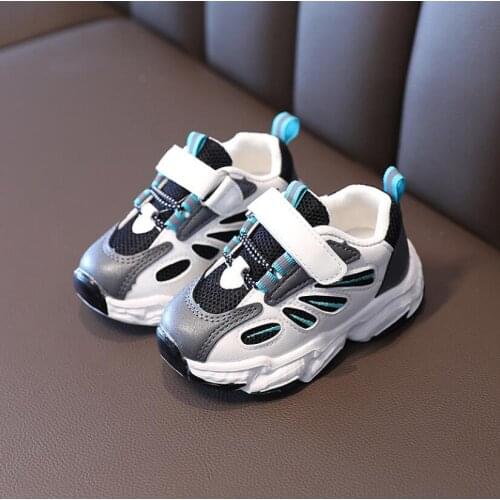 2021 Children Shoes Boys Sneakers Girls Sport Running Shoes Brand Designer Toddler Trainers Breathable Kids Flats Tenis Infantil