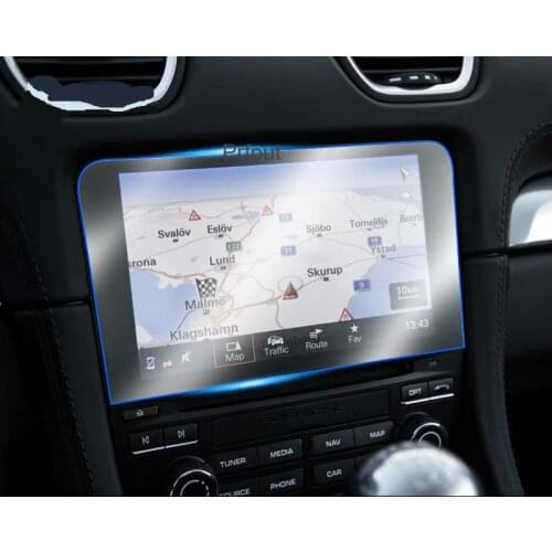 For Porsche 911 718 Boxster Cayman 2016-2018 Car GPS navigation film LCD screen Tempered glass protective film Anti-scratch Film