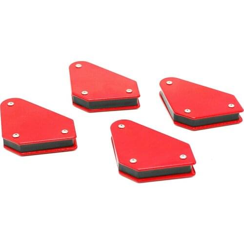 4pcs Multi-angle Mini Welding Magnets Neodymium Clamp Holder Never Degaussing Lifting Welding Positioner 45 90 135 degrees