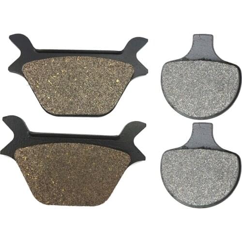 Brake Pads Set fit for HARLEY Street FXLR 1340 Low Rider Custom FXR C456 1 1987 1988 Front Rear