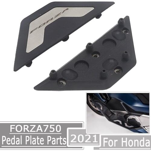 2021 New Motorcycle Footrest Footpad Pedal Plate Parts For Honda FORZA750 Forza 750 2021