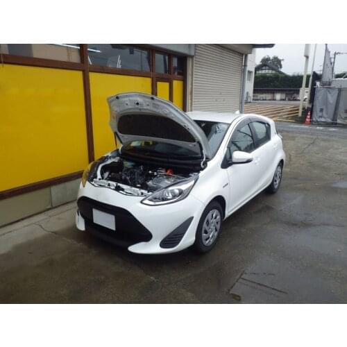 For 2017-2020 Toyota AQUA NHP10 Front Hood Bonnet Modify Gas Struts Carbon Fiber Spring Damper Lift Support Absorber