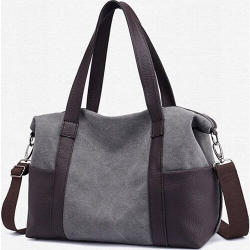 New Casual Shoulder Messenger Bag Women Handbag Canvas Large Capacity Travel Tote for Female Daily weekend bags Womens bags
