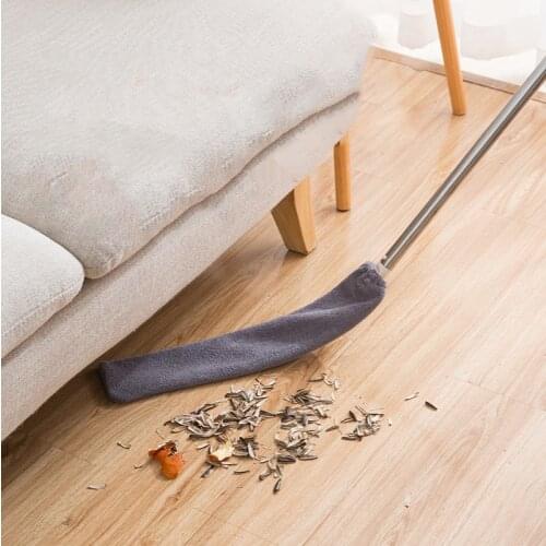 Long handle Bedside Dust Brush Mop Flexible Dust Brush for Sofa Gap Extensible Dust Cleaner Household Cleaning Tools
