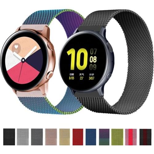 22mm 20mm Band for Samsung watch 3 45mm Galaxy watch Gear S3 frontier active 2 amazfit bracelet HUAWEI watch GT2/2e/pro strap