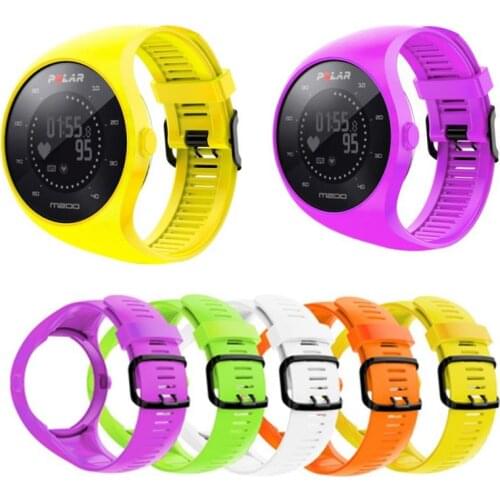 Colors Silicone Sports Bracelet Strap For Polar M200 Smart Watchband Replacement Silicone Wristband Strap for Polar M200 QBMY