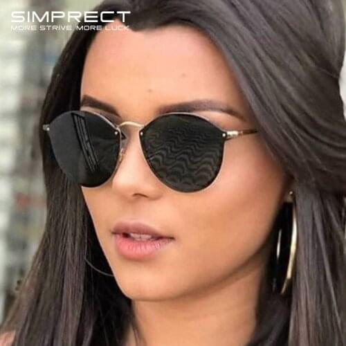 SIMPRECT Women's Sunglasses Mirrored