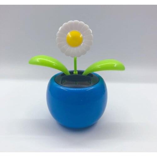 Solar Dancing Flower Toy Funny Bobble Head Toys Kids Educational and Eco-Friendly Toy Gift