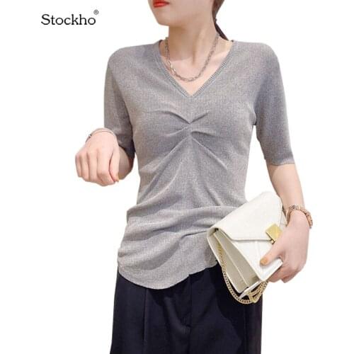 Женские футболки с коротким рукавом Stockho China At AliExpress