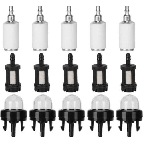 Fuel Filter Practical Primer Bulb for Husqvarna Chainsaw for Poulan Chainsaws
