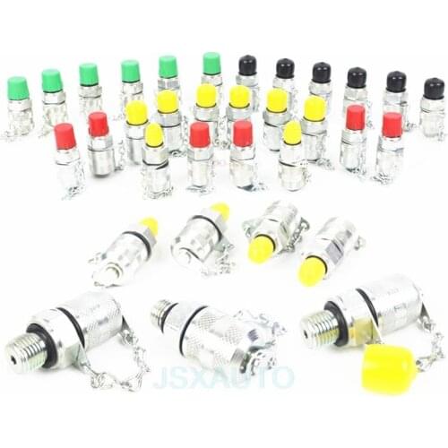 For CATERPILLAR CAT HITACHI ZX DAEWOO KOBELCO SK DH Pressure measuring three-way pilot pressure test distribution valve