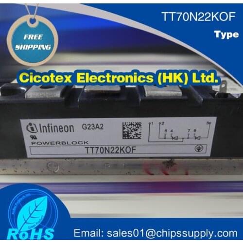 TT70N22KOF MODULE IGBT TT70N22K0F