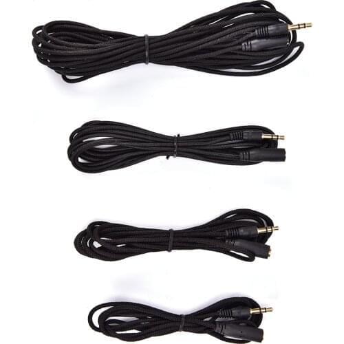 Headphone Extension Cable 3.5 mm Jack M / F Extension Cable for iPod MP3 PC MP4 MP5 Headphone Extension Cables 1.5M 2M 3M 5M