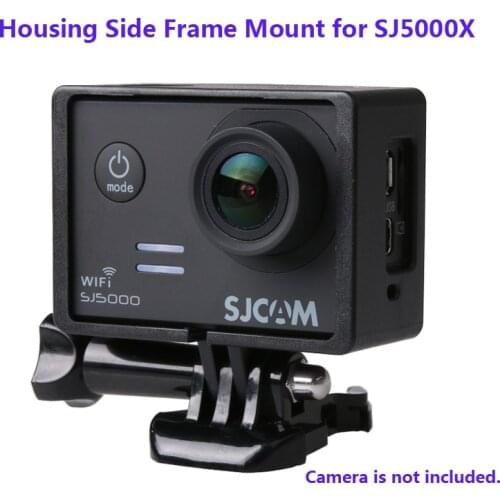 Protective Housing Side Frame Mount for SJCAM SJ5000X WIFI Camera + with Base Long Screws SJ5000 Accessories Free Shipping